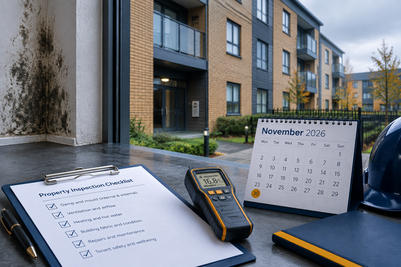 Awaab's Law Phase 2 — What Housing Associations and Social Landlords Need to Know From 30 November 2026