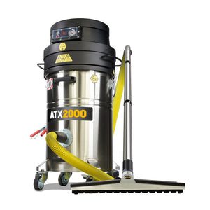 V-TUF ATX2000 45L Compact Stainless M-Class 1100w Industrial Dust Extraction Vacuum Cleaner ATEX Rating Z22 - 110V (Transformer Required)