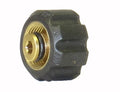 V-TUF M22F 1/4F M3 short 2-piece screw coupling B14.1005 for pressure washer gun connections