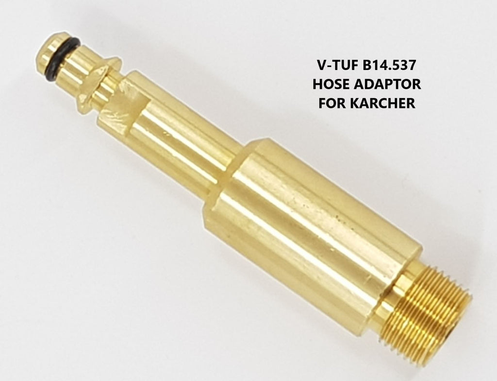 V-TUF K5 gun adaptor B14.537 converting K5 gun to 3/8M and M22M connections