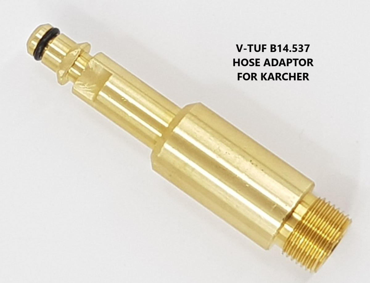 V-TUF K5 gun adaptor B14.537 converting K5 gun to 3/8M and M22M connections