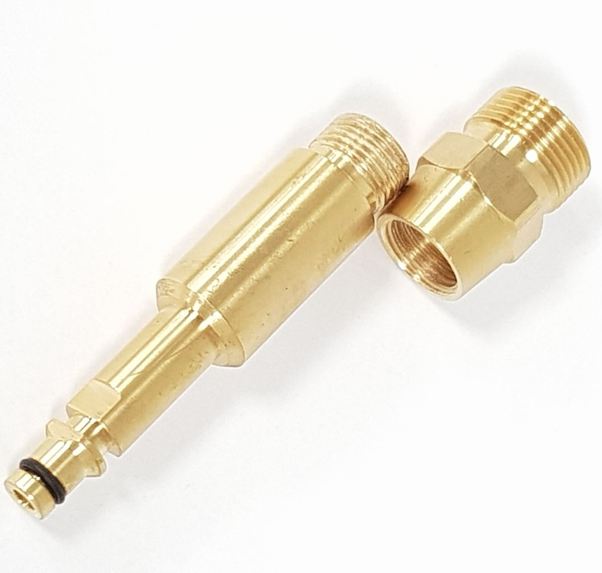 V-TUF B14.537 adaptor angle view showing both connection ends