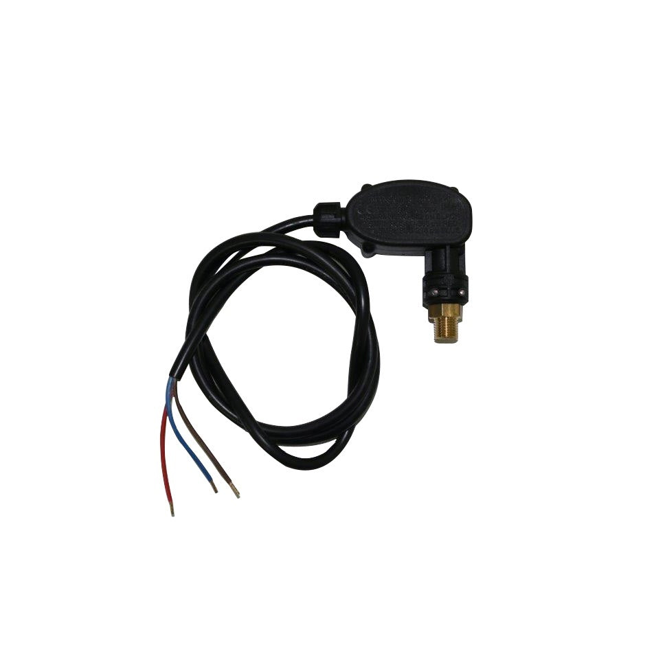 V-TUF pressure switch large 25 Bar 16A C0.125 with 3-core lead for pressure washer auto stop