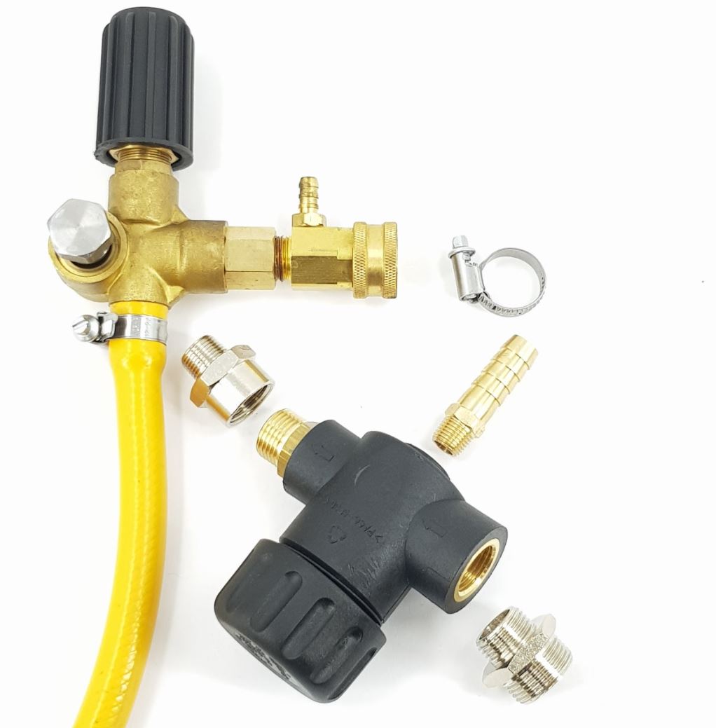 V-TUF unloader kit C0.194KIT2 with piped bypass and filter for pressure washer systems