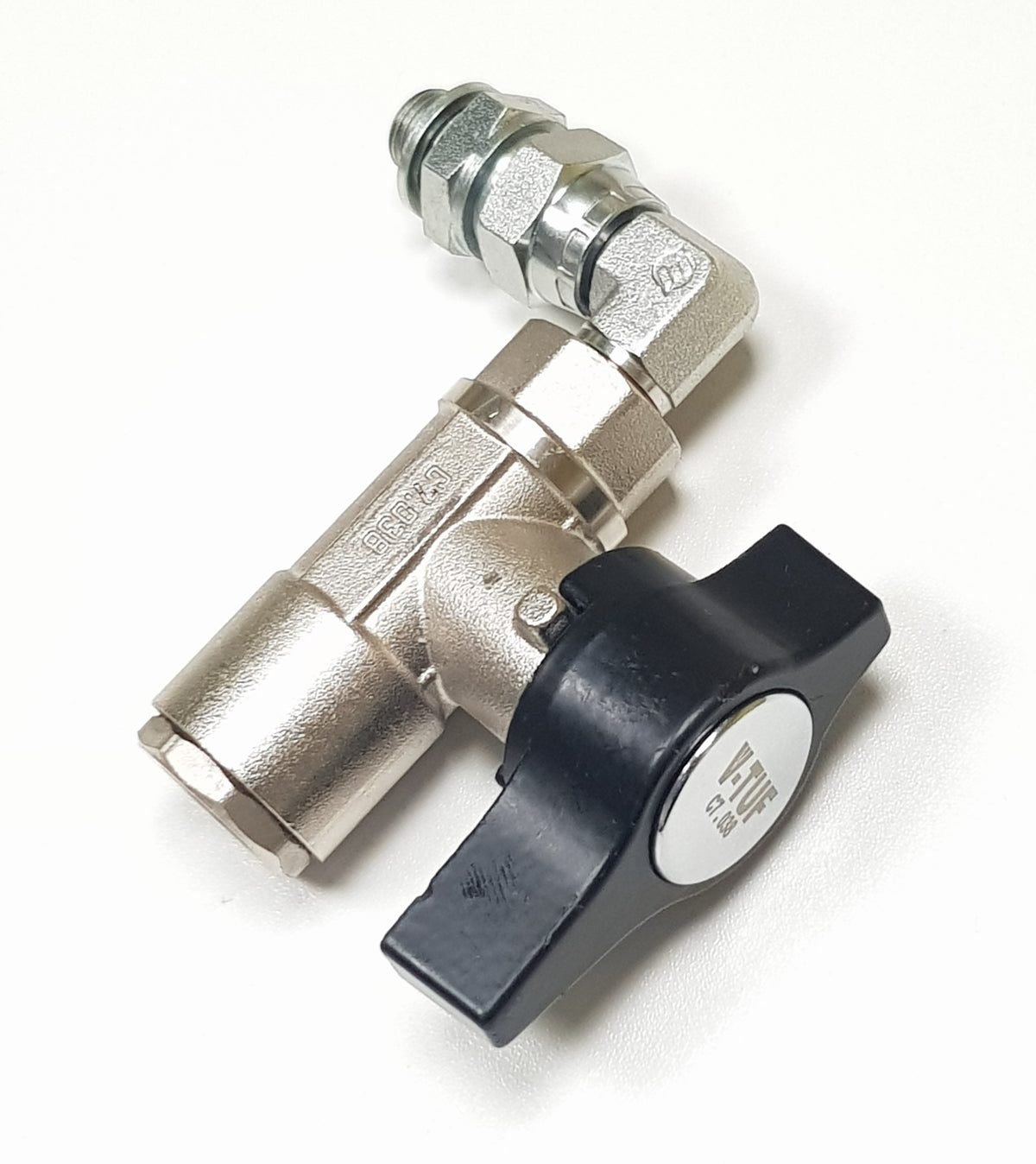 V-TUF pump priming valve kit C7.03814BPKIT with 1/4M connection for pump priming