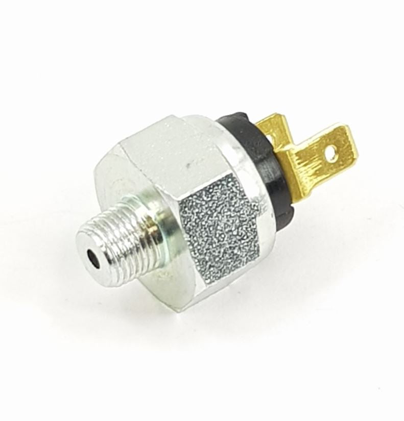 V-TUF D1.0253 sensor top view showing electrical terminal and body markings