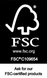 FSC certified - licence code FSC C109654