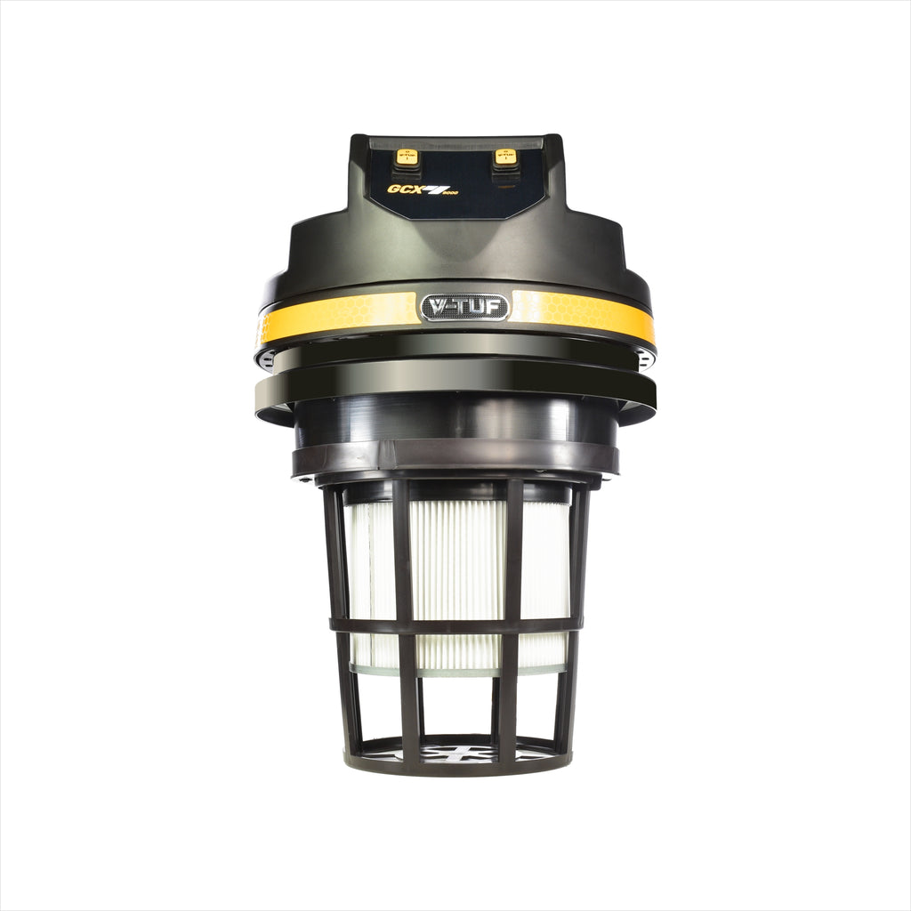 V-TUF GCX9000 2.5KW 100L WET & DRY Industrial Powerful Vacuum Cleaner - Side Entry & Cyclone Tech - 110V (Transformer – view