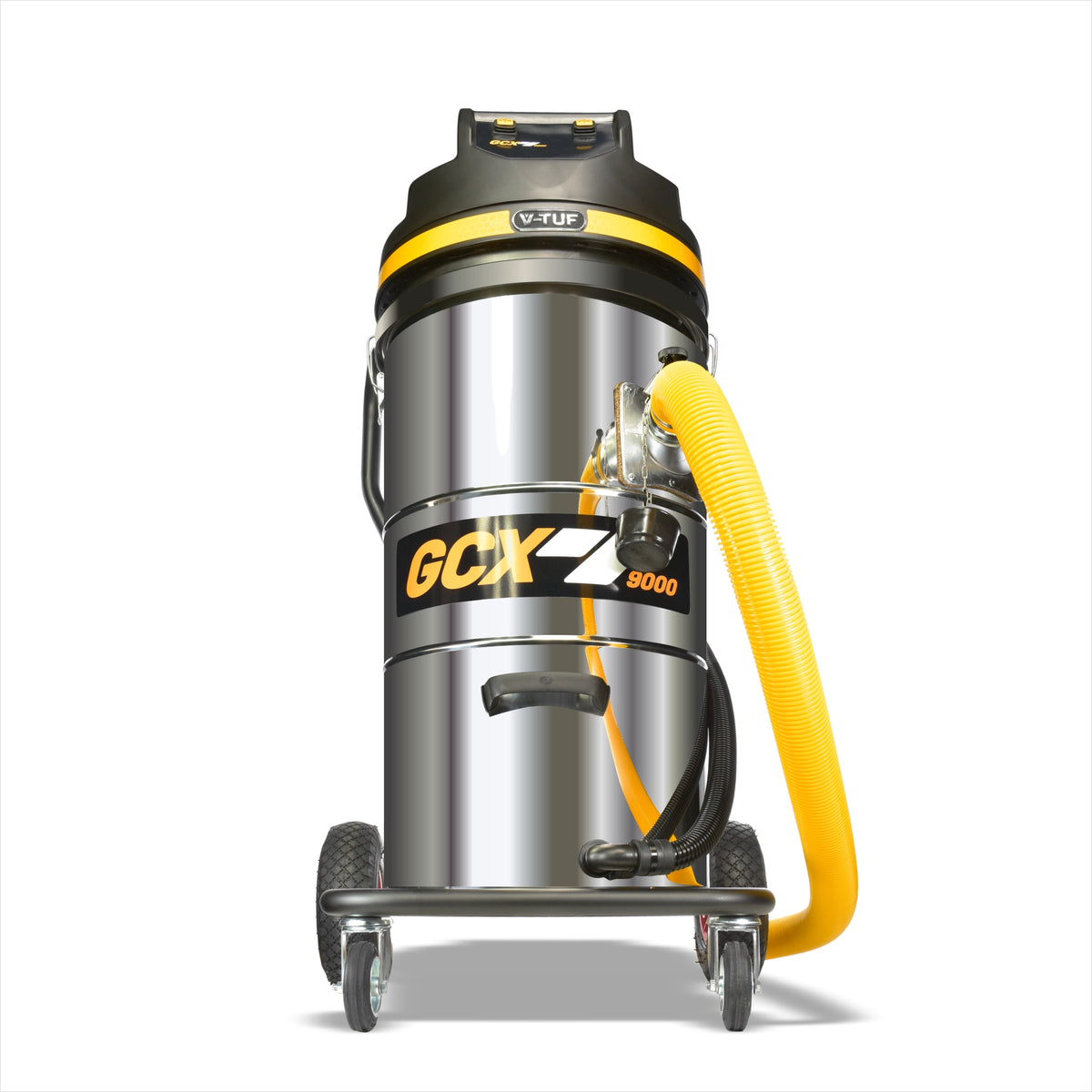 V-TUF GCX9000 3.5kW 100L industrial vacuum GCX9000-240-KIT1 with 20ft carbon fibre gutter cleaning kit