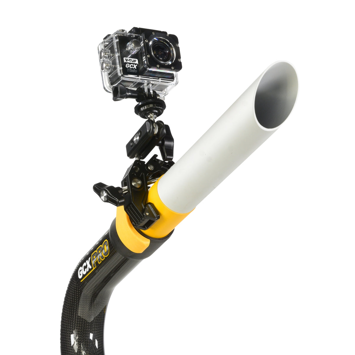 V-TUF GCX VISIO WIRELESS GUTTER CLEANING INSPECTION CAMERA KIT - With Phone APP & Recording Feature