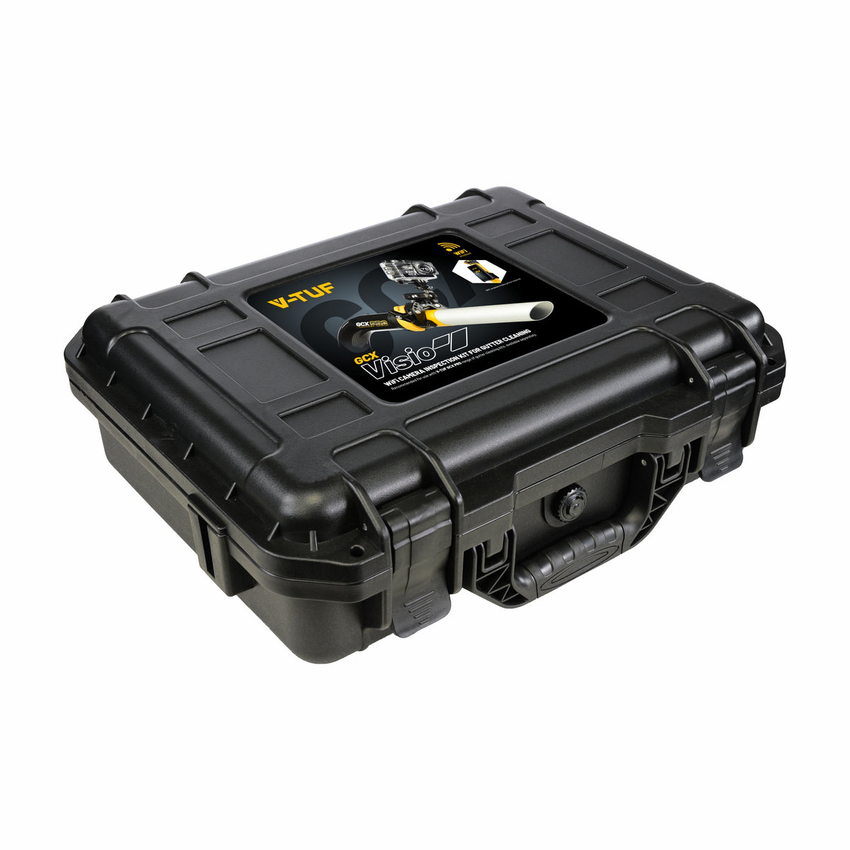 V-TUF GCX VISIO WIRELESS GUTTER CLEANING INSPECTION CAMERA KIT - With Phone APP & Recording Feature