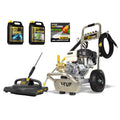 V-TUF GPT200 Industrial 6.5HP Petrol Pressure Washer with GP200 Honda Engine - 2755psi, 190Bar, 12L/min PUMP - WITH PATIO & CAR CLEANING KIT