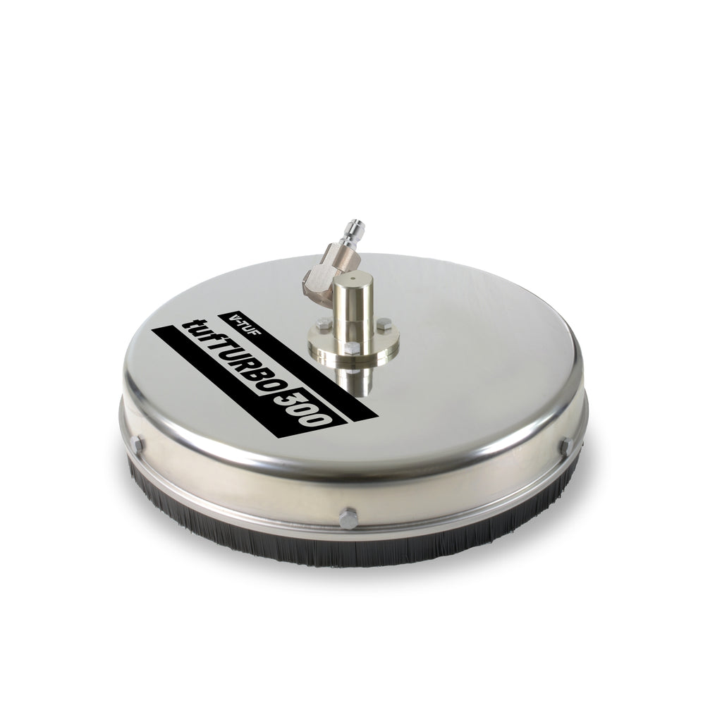 V-TUF VTSC122 brush ring side view showing bristle ring and mounting clips