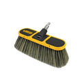 V-TUF tufBRUSH900 SOFT BRISTLE CAR WASH BRUSH WITH RUBBER EDGING 300mm - WIDTH 9CM - 1/4F INLET - H2.022