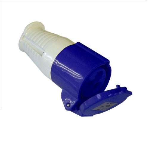 V-TUF 240V 16A blue industrial socket I4.505 for 240V pressure washer power supply