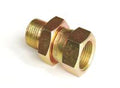 V-TUF brass BSP adaptor MB6/FB4, 3/8 inch male to 1/4 inch female reducing nipple