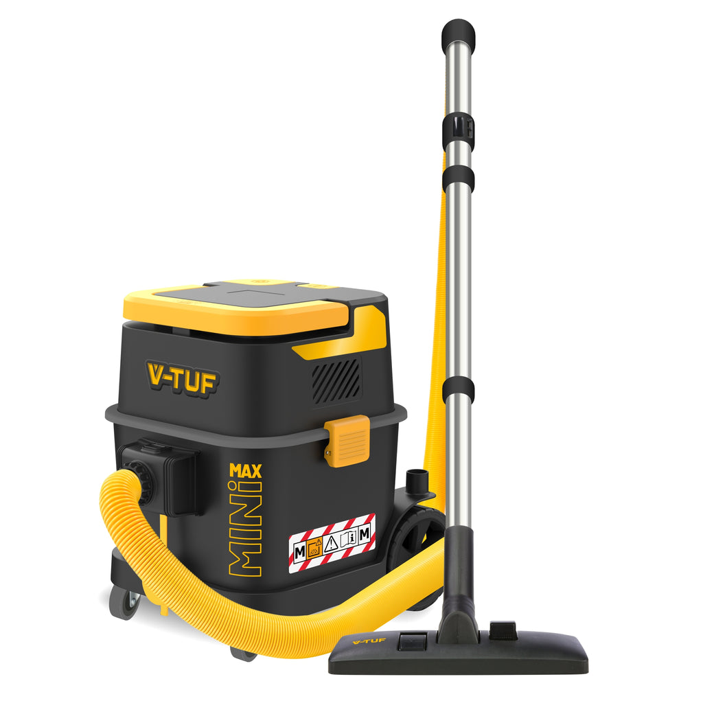 V-TUF MINI MAX M-Class Tough Dust Extraction Vacuum Cleaner - 240V