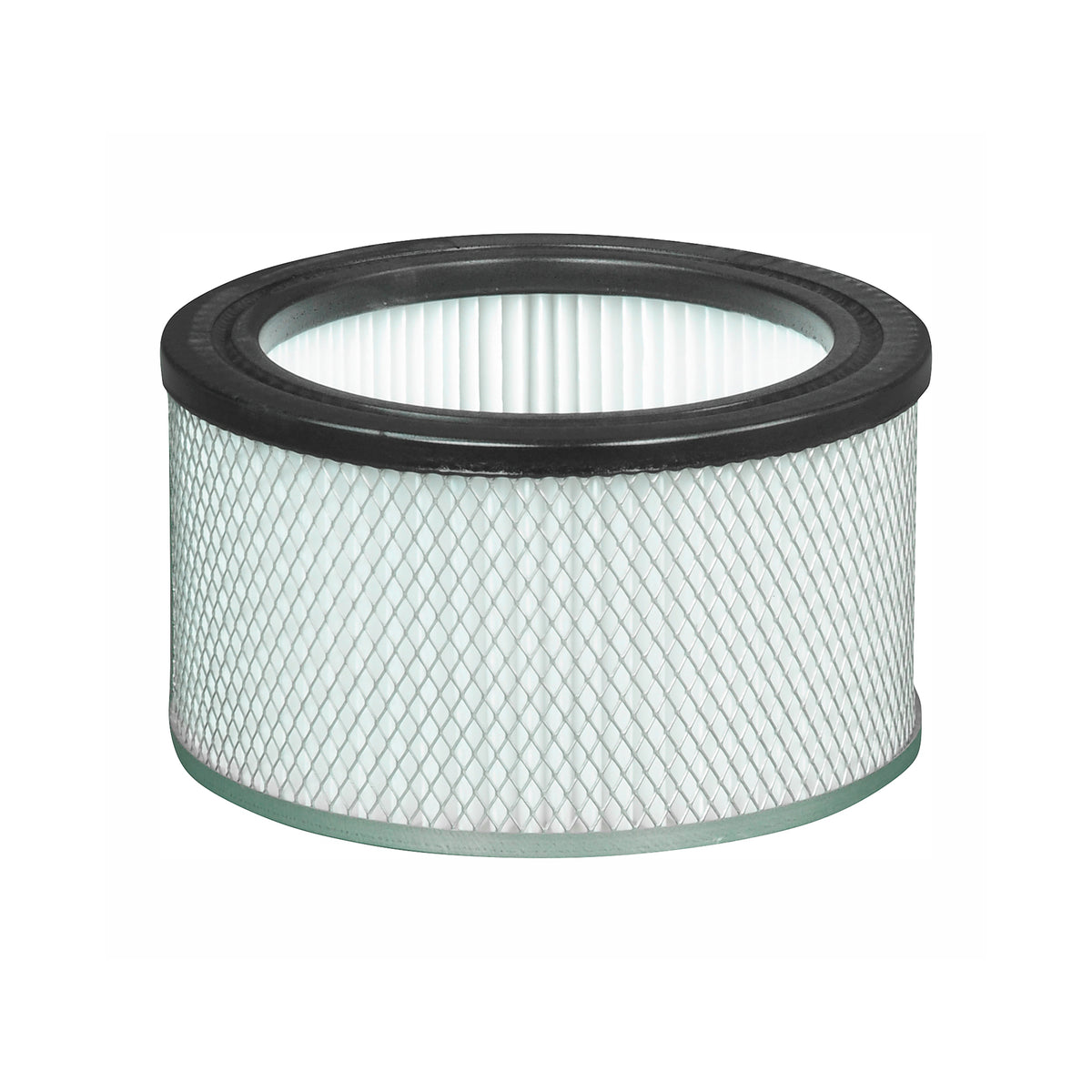 V-TUF VTM102 MINI vac HEPA filter close-up showing pleated media and frame