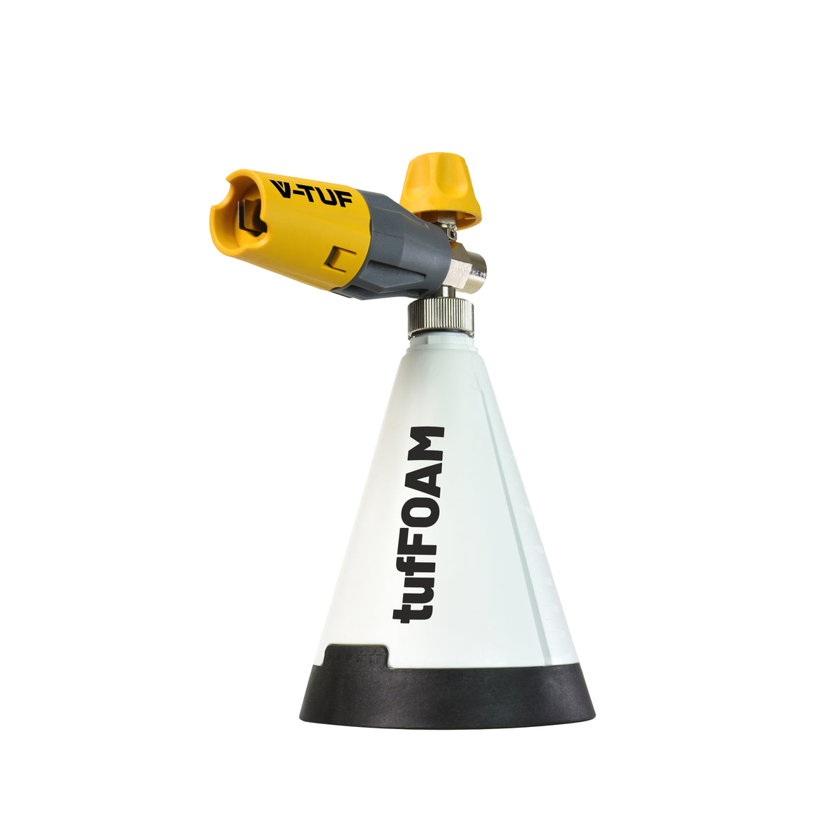 V-TUF tufFOAM adjustable dose foam cannon OPF074TF corrosive resistant with 1L bottle 1/4F inlet