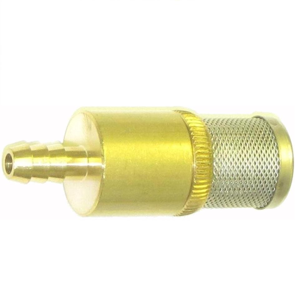 V-TUF chemical suction filter P13.1010 brass and stainless with non-return valve