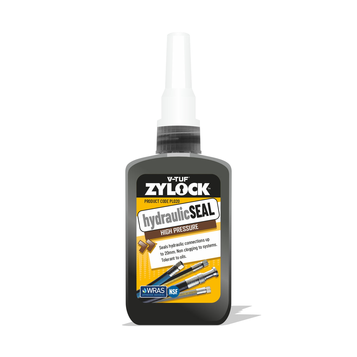 V-TUF ZYLOCK counter display unit ZYLOCKDS-KIT1 showing full stand with ZYLOCK product range