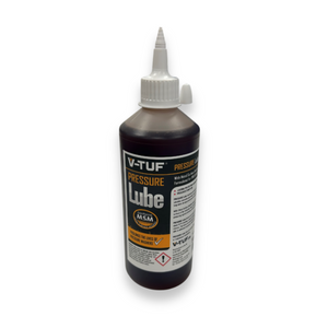 V-TUF Pressure Lube PL500 500ml bottle, pump and engine oil for pressure washers