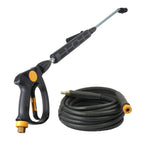 V-TUF RAPID DES static hot water washer in use showing diesel-powered 200 Bar output