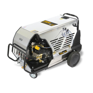 V-TUF RAPID VSC DEM diesel hot pressure washer 11HP Kohler 200 Bar 15L/min, front view