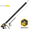SOFT WASH KIT - tufGUN350 - SWIVEL - STRAIGHT LANCE QR - 1.2M