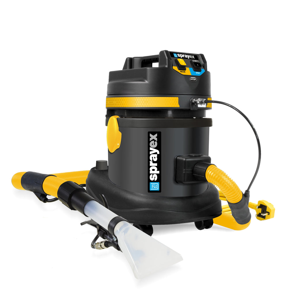 V-TUF SPRAYEX 240v 21L Heavy-Duty VALETING Spray Extraction machine - SPRAYEX HDV240