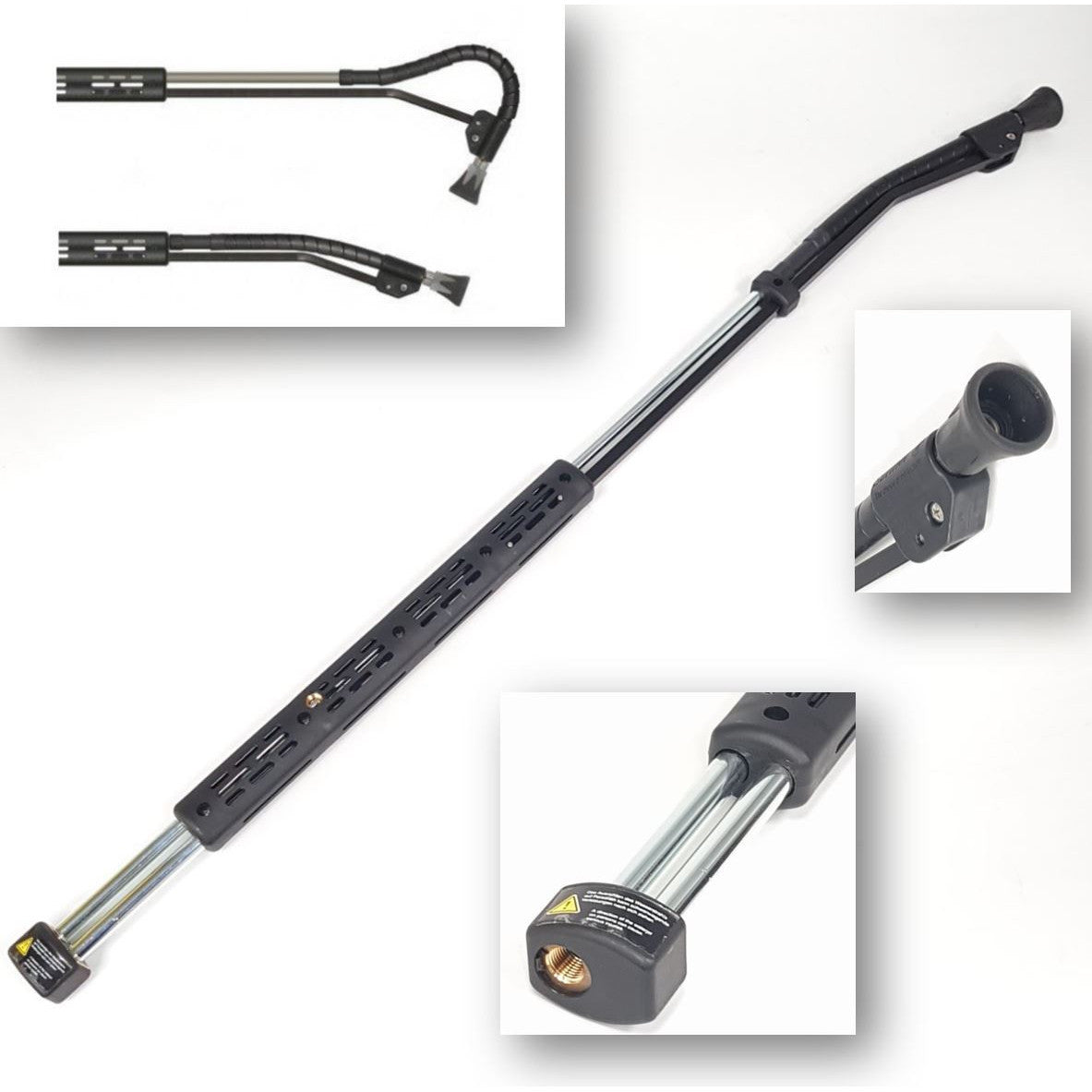 1000mm Push-Pull Lance Plated (14F 14F) - V-TUF Spares & Accessories