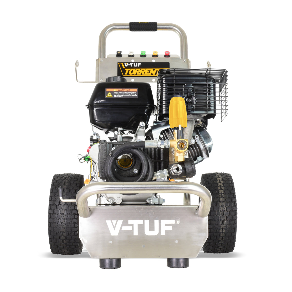 V-TUF TORRENT 3 poly deck surface cleaner close-up showing V-Spin nozzle bar