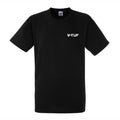 V-TUF branded t-shirt XS size, black with yellow V-TUF logo print