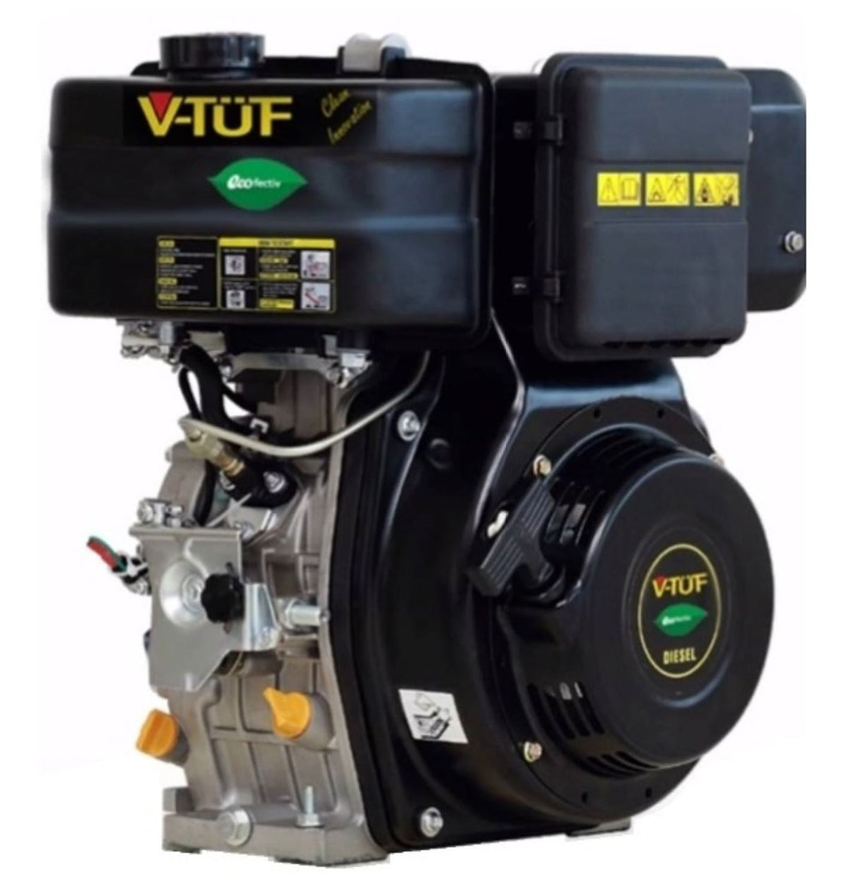 V-TUF 10HP low emissions Loncin diesel engine VLCD10 with 1 inch horizontal keyway shaft