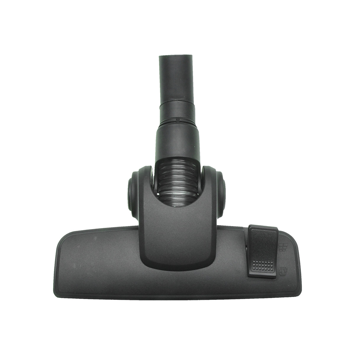 V-TUF MINI high efficiency carpet suction head VTM106, wide black floor tool with rubber seal