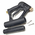 V-TUF T2.9800G extendable lance side view showing telescopic sections and gutter attachment