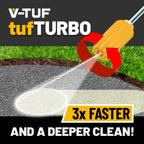 V-TUF VTT255-08SSQ turbo nozzle close-up showing SSQ inlet body and 08 orifice