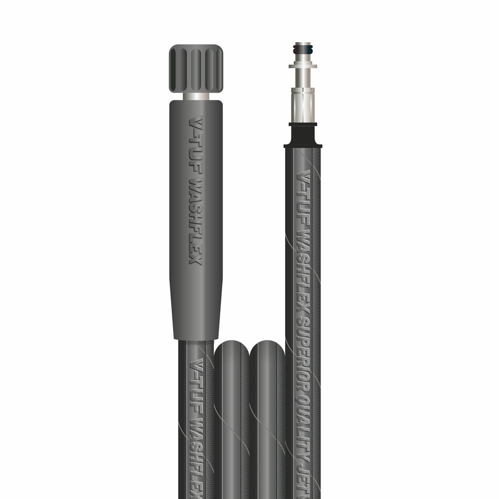 V-TUF 10m 1-wire 1/4 inch black hose VTK11410KK4OK with SW4 fittings and cuffs