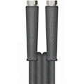 V-TUF 100m black 2-wire 3/8 inch hose VTK238100FFYK with 3/8F 3/8F cuffs, drum coil