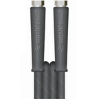 V-TUF 100m black 2-wire 3/8 inch hose VTK238100FFYK with 3/8F 3/8F cuffs, drum coil