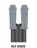 V-TUF 10m black 2-wire 5/16 inch ACE hose VTK251610KLKL with KLF KLF couplings