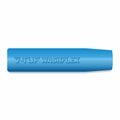 V-TUF blue hose cuff WFBC114 for 1/4 inch 1-wire jetwash hose, stainless end cap