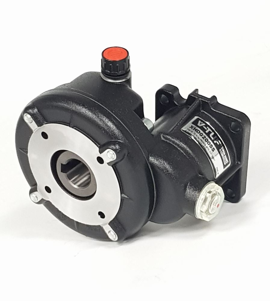 V-TUF XHDG200SS Super Series gearbox 3/4 inch hollow shaft for 7HP engines, front view