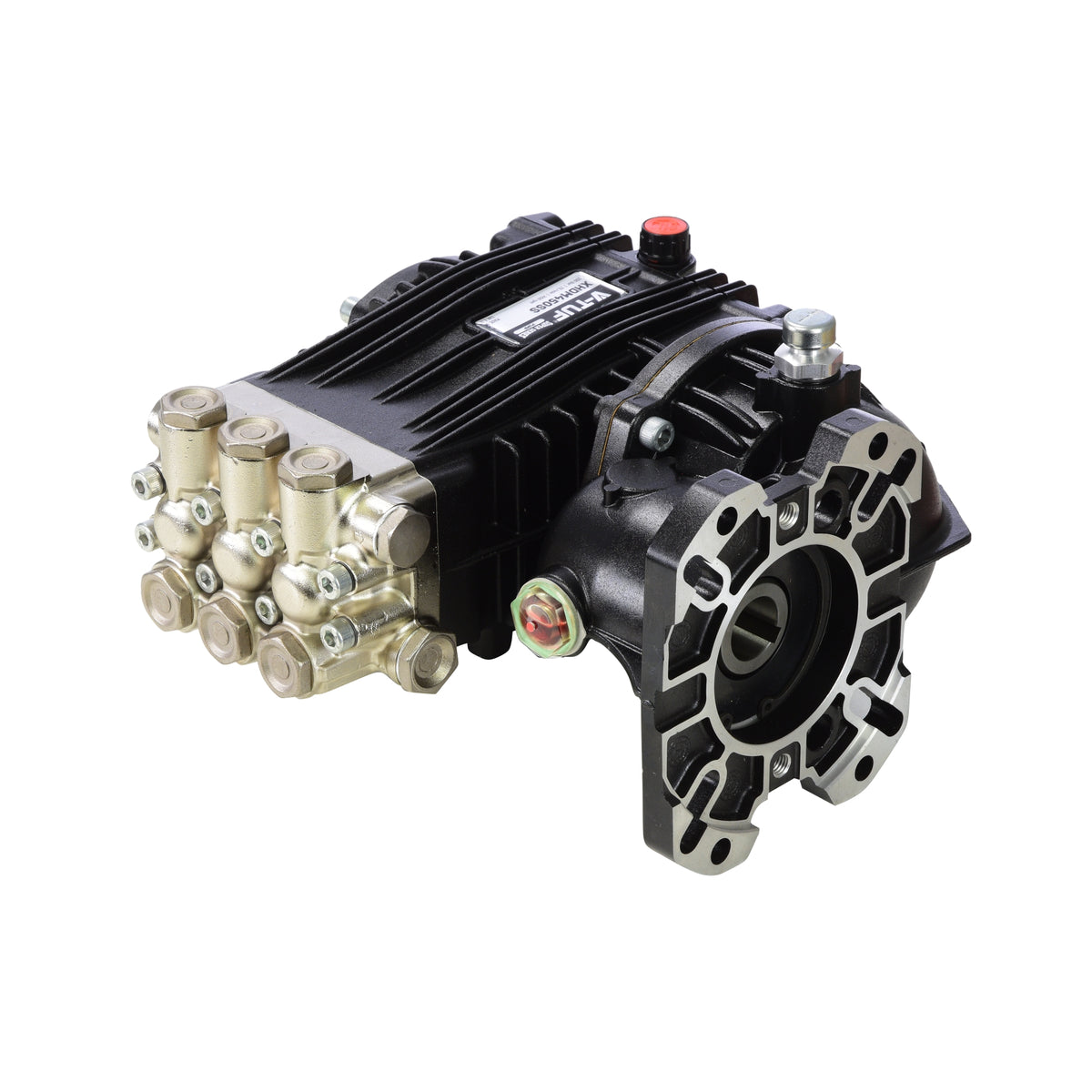 PUMP & GEARBOX - V-TUF SUPER SERIES XHDM450SSGB 1" HOLLOW SHAFT 21L @ 200BAR, 1450RPM - XHDM450SS-GBKIT – view 2