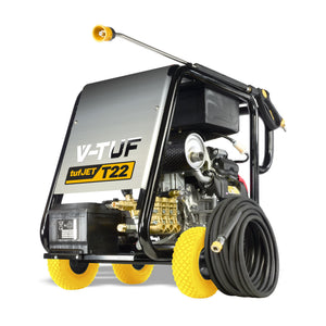 V-TUF tufJET T22 RX - 300Bar, 26L/min  22HP HONDA Driven Petrol Pressure Washer With Gearbox - Roll Cage Frame & Electric start