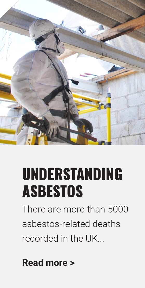 Understanding asbestos - There are more than 5000 asbestos-related deaths recorded in the UK... Read more