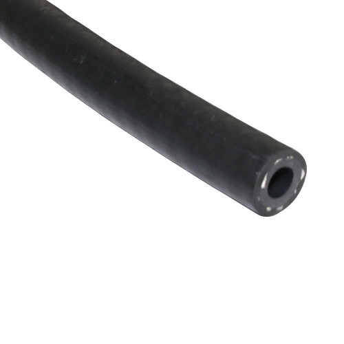 1/4"Ø RUBBER FUEL/WATER HOSE BLACK (Per metre) - A3.0114F