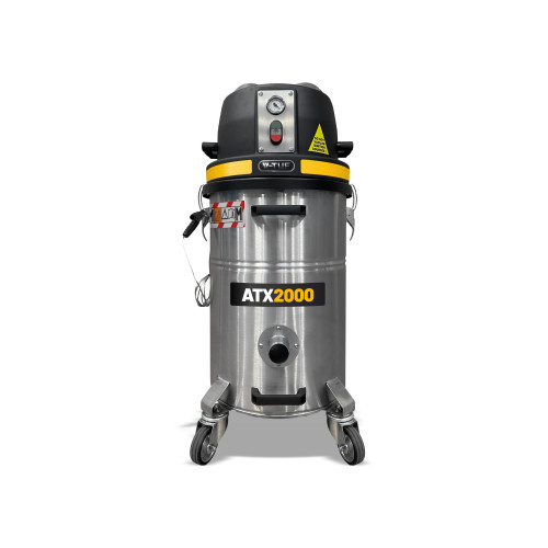 V-TUF ATX2000 45L Compact Stainless M-Class 240v 1100w Industrial Dust Extraction Vacuum Cleaner – ATEX Rating Z22