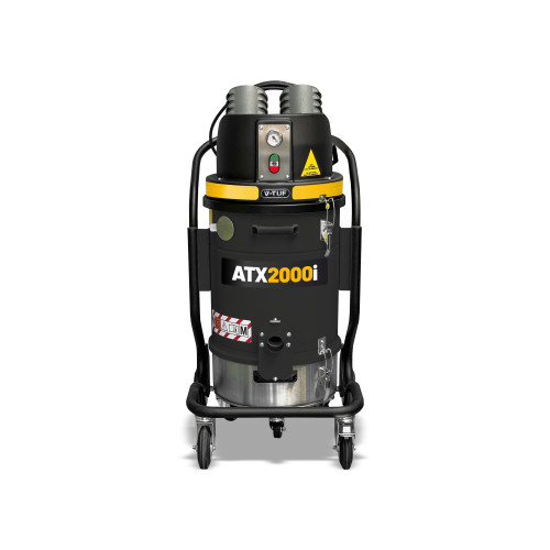 V-TUF ATX2000i 20L Industrial M-Class 240v 1100w Industrial Dust Extraction Vacuum Cleaner with Detachable Bin & Filter Cleaning - ATEX Rating Z22