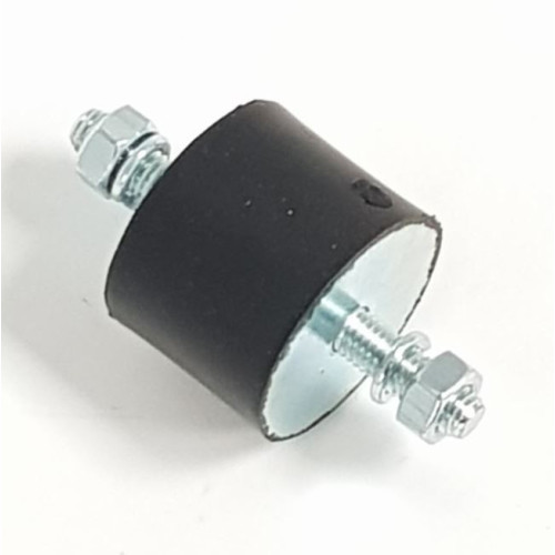 RUBBER MOUNTING 30MM x 40MM / M8 x 23MM - AVA021